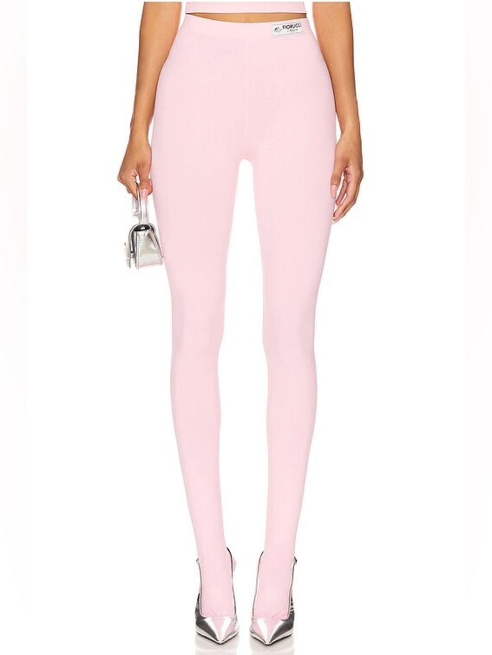 FIORUCCI Baby Pink Footed Leggings Size S